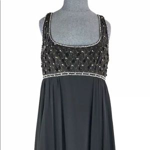 Authentic Marchesa Notte black silk blend 8